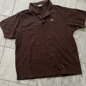 Lacoste Men's Dark Brown Polo Shirt
